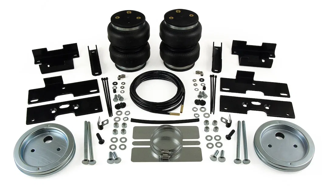 57213 – AIR LIFT Helper Spring Kit, Air Spring Frame Mount Up to 5000 Pounds Of Leveling Capacity Air Adjustable From...